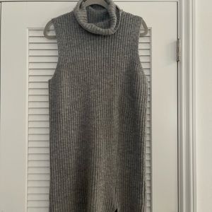 Forever 21 casual gray turtleneck dress